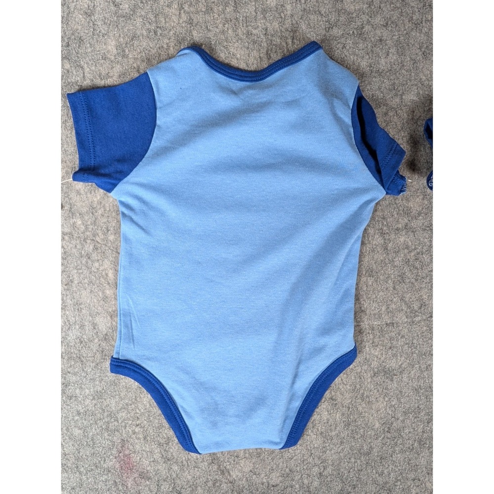 MLB Kansas City Royals Baby Bodysuits 3-Pack Blue White KC Baseball Outfit - Picture 5 of 8